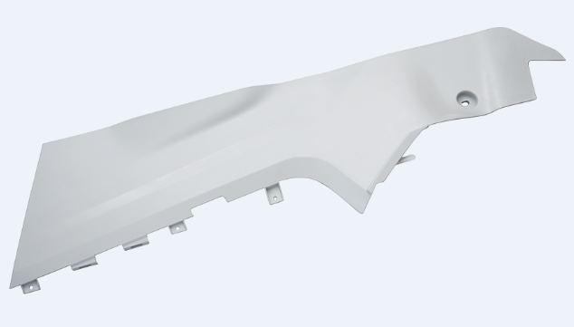 Side panel of wave box